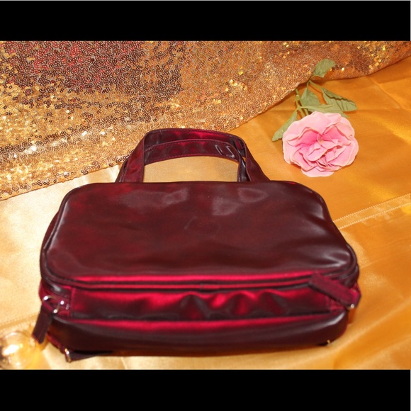 Burgundy Cosmetic Bag - Picture 4 of 7